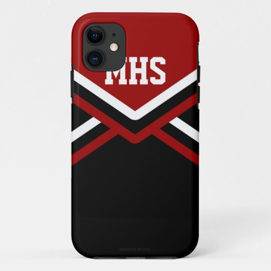 Coques Case-Mate iPhone Cas uniforme d'Iphone 5/5s d'acclamation rouge (Dos)