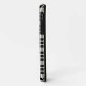 Coques Case-Mate iPhone Cas universel de l'iPhone 5 de plaid noir (Dos/Gauche)