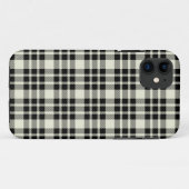 Coques Case-Mate iPhone Cas universel de l'iPhone 5 de plaid noir (Dos (Horizontal))