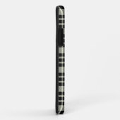 Coques Case-Mate iPhone Cas universel de l'iPhone 5 de plaid noir (Dos/Droite)