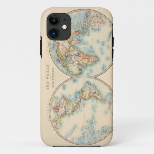 Coque Case-Mate Pour iPhone Cas [vintage] de l'iPhone 5/5s de carte du monde
