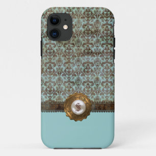 Coques Pour iPhone Cas vintage élégant de l'iPhone 5 de monogramme