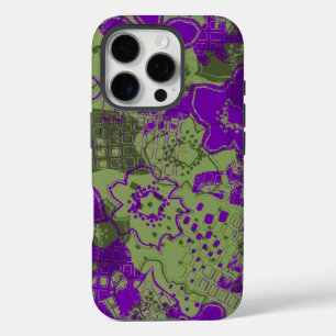 Coques iPhone 16 Pro Cas vintage floral de l'iPhone 5 de Casemate de Da