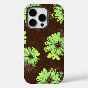 iPhone 16 Pro Case Cas vintage floral de l'iPhone 5 de Casemate de Ve