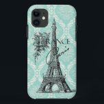 Case-Mate iPhone Case Cas vintage moderne de l'iphone 5 de Tour Eiffel<br><div class="desc">Cas vintage moderne de l'iphone 5 de Tour Eiffel de Paris France</div>