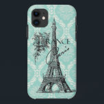 Case-Mate iPhone Case Cas vintage moderne de l'iphone 5 de Tour Eiffel<br><div class="desc">Cas vintage moderne de l'iphone 5 de Tour Eiffel de Paris France</div>