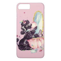 Cas vintage plus de caniche de l'iPhone 8 d'Apple