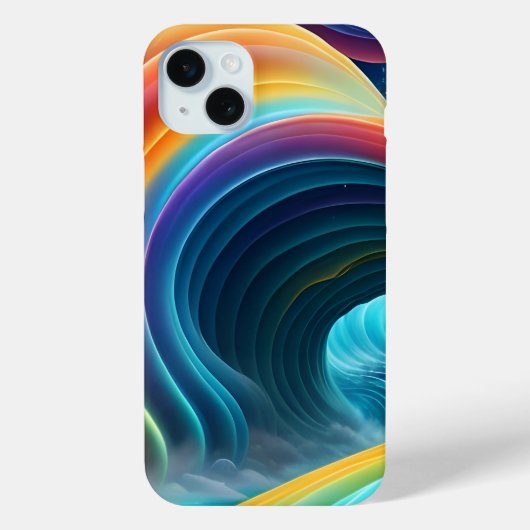 Coques Case-Mate iPhone Cascade arc-en-ciel lumineuse gracieuse (Verso)