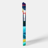 Coques Case-Mate iPhone Cascade arc-en-ciel lumineuse gracieuse (Verso / Gauche)
