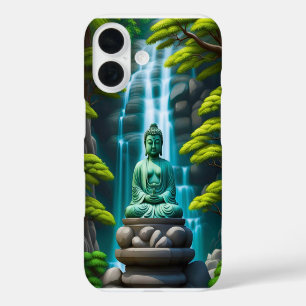 Coques iPhone 16 Cascade Bouddha