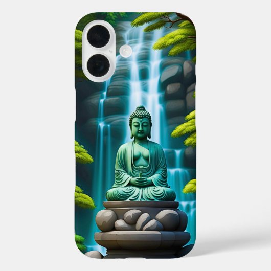 Coques Case-Mate iPhone Cascade Bouddha (Verso)