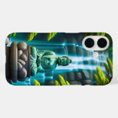 Coques Case-Mate iPhone Cascade Bouddha (Verso (horizontal))