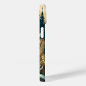 Coques Case-Mate iPhone Cascade de Forest Mountain Boho Motif naturel (Verso / Droite)