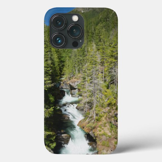 Coques Case-Mate iPhone Cascade de la forêt nationale olympique (Verso)