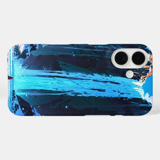 Coques Case-Mate iPhone Cascade d'hiver Tranquillité (Verso (horizontal))
