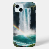 Coques Case-Mate iPhone Cascade et arc-en-ciel (Verso)