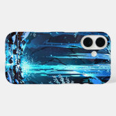 Coques Case-Mate iPhone Cascade gelée d'hiver (Verso (horizontal))