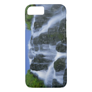 Coque iPhone 7 Cascade, Portree, île de Skye, Hautes-Terres,