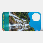 Coques Case-Mate iPhone "Cascade Tropicale – La puissance de la nature dan (Verso (horizontal))