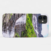 Coques Case-Mate iPhone Cascades de fonte glaciaire se précipitent au larg (Dos (Horizontal))
