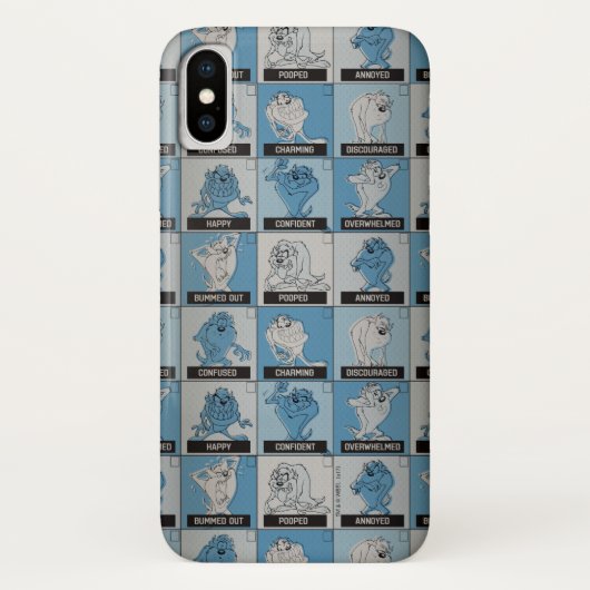 Coques Case-Mate iPhone Case à cocher Émotion TAZ™ (Dos)