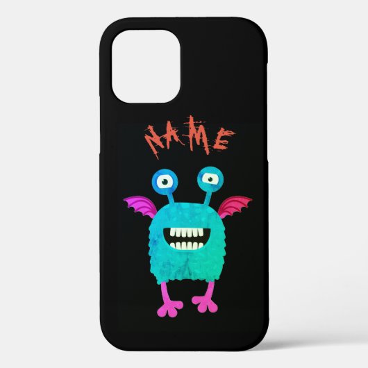 COQUES Case-Mate iPhone CASE MATE IPHONE 12 HEUREUX MONSTRE AVEC AILES COQ (Verso)