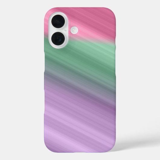 Coques Case-Mate iPhone Case mate iPhone 16 couvre les lignes diagonales. (Verso)