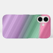 Coques Case-Mate iPhone Case mate iPhone 16 couvre les lignes diagonales. (Verso (horizontal))