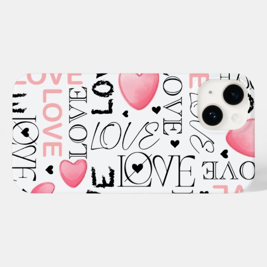 Coques Case-Mate iPhone Case Mate Para iPhone LOVE (Verso (horizontal))