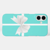 Coques Case-Mate iPhone CASE PHONIQUE EN Glamour Bleu & BAS (Verso (horizontal))