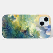 Coques Case-Mate iPhone Case téléphonique Sunlit Forest Valley (Verso (horizontal))