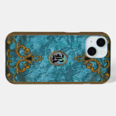 Coques Case-Mate iPhone Cashtra Victorian Jolie fille Monogramme (Verso (horizontal))