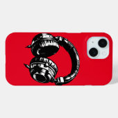 Coques Case-Mate iPhone Casque Audio DJ Anniversaire Musique (Verso (horizontal))