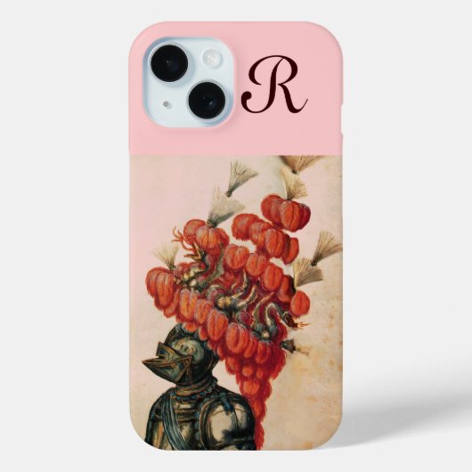 COQUES Case-Mate iPhone CASQUE DE CHEVALIER ANTIQUE, DRAGONS ET PIEDS ROUG (Verso)