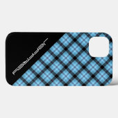 Coques Case-Mate iPhone Casque Plaid/Noir iPhone6, dur, personnalisé (Verso (horizontal))