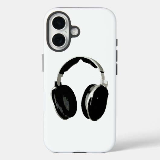 Coques Case-Mate iPhone Casque Pop Art (Verso)