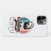 Coques Case-Mate iPhone Casques vintages depuis 1971 (Dos (Horizontal))