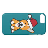 Coques Case-Mate iPhone Casquette de Père Noël de Noël de Gallois de (Dos (Horizontal))