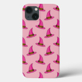 Coques Case-Mate iPhone Casquette de sorcière rose (Verso)