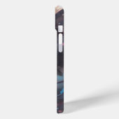 Coques Case-Mate iPhone Casquette noire mystique aquarelle | Cute chat (Verso / Gauche)