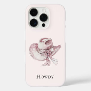 Coques iPhone 16 Pro Casquette Pink Cowgirl