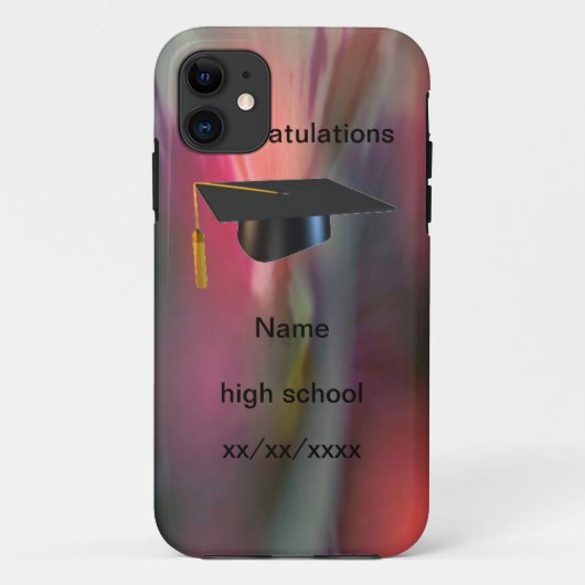 Coques Case-Mate iPhone Casquette & Tassel - (Dos)