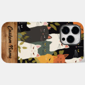 Coques Case-Mate iPhone Casquette téléphonique de nom personnalisé (Verso (horizontal))