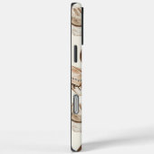 Coques Case-Mate iPhone Casquettes de fille à la crème rose (Verso / Droite)