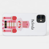 Coques Case-Mate iPhone Casse-noisette rose personnalisée (Dos (Horizontal))