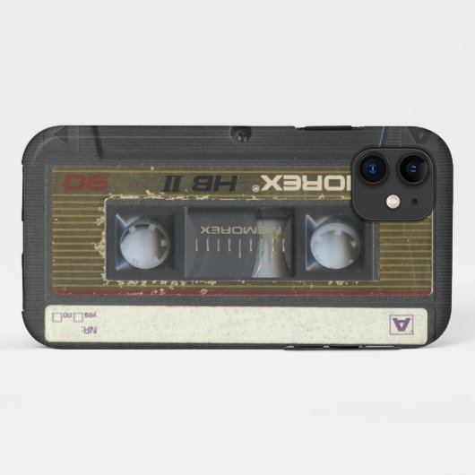Coques Case-Mate iPhone Cassette (Dos (Horizontal))