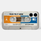 Coques Case-Mate iPhone Cassette audio compacte rétro | DJ Best Gifts (Verso (horizontal))
