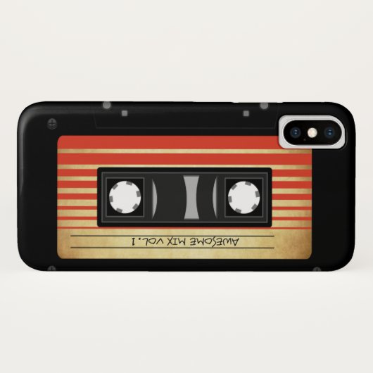 Coques Case-Mate iPhone Cassette Classic Mix Volume 1 (Dos (Horizontal))