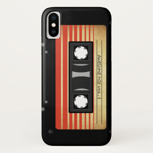 Coques Case-Mate iPhone Cassette Classic Mix Volume 1 (Dos)