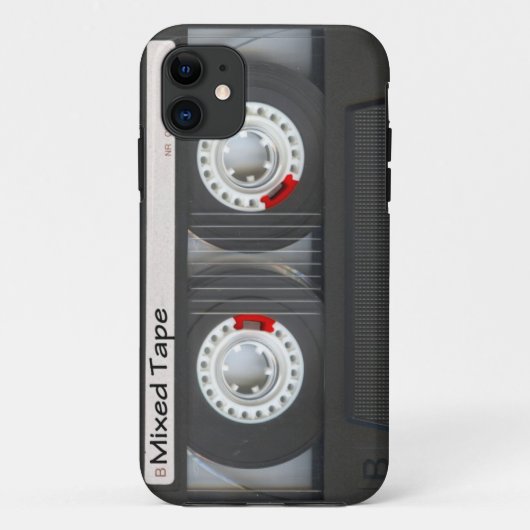 Coques Case-Mate iPhone Cassette de bande mélangée (Dos)